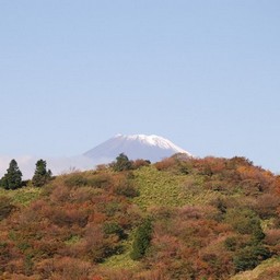 神奈川県・芦ノ湖・富士山(杓子峠)