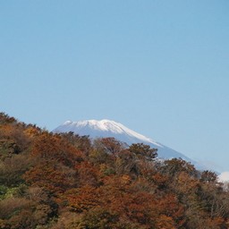 神奈川県・芦ノ湖・富士山(杓子峠)
