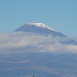 神奈川県・芦ノ湖・富士山(杓子峠)