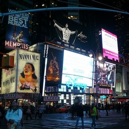アメリカ・NY・タイムズスクエア