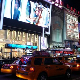 アメリカ・NY・タイムズスクエア