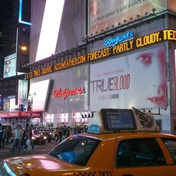 アメリカ・NY・タイムズスクエア