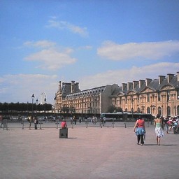 フランスパリの町並み