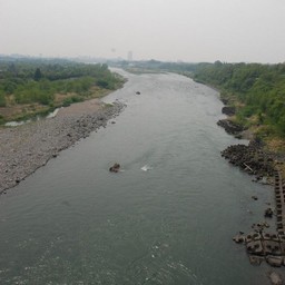 前橋市・利根川