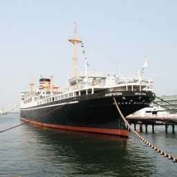 横浜市・山下公園・日本郵船氷川丸