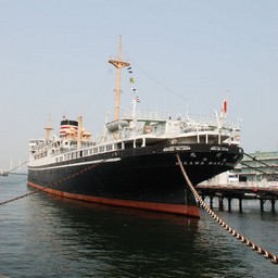 横浜市・山下公園・日本郵船氷川丸