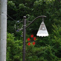 千葉県・養老渓谷・電灯