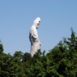 高崎市・観音山・白衣大観音