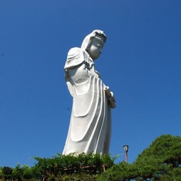 高崎市・観音山・白衣大観音