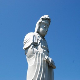 高崎市・観音山・白衣大観音