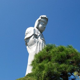 高崎市・観音山・白衣大観音