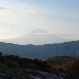 神奈川県・箱根・大涌谷・富士山