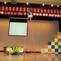 山梨県・河口湖・猿回し劇場