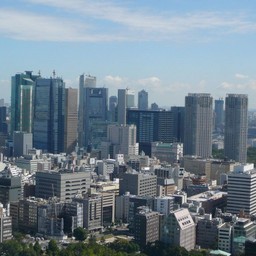 東京都・東京タワーからの景色