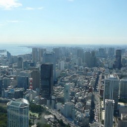 東京都・東京タワーからの景色