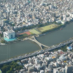 東京都・東京スカイツリーからの景色