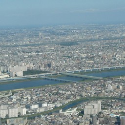 東京都・東京スカイツリーからの景色