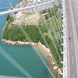 香川県坂出市与島町・瀬戸大橋