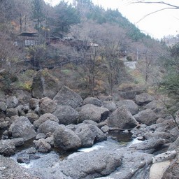 茨木県大子町・袋田の滝