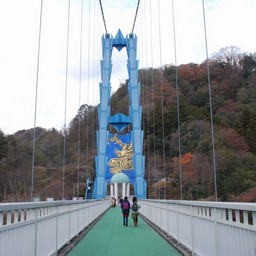 常陸太田市・竜神大吊橋