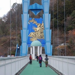 常陸太田市・竜神大吊橋