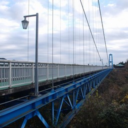 常陸太田市・竜神大吊橋